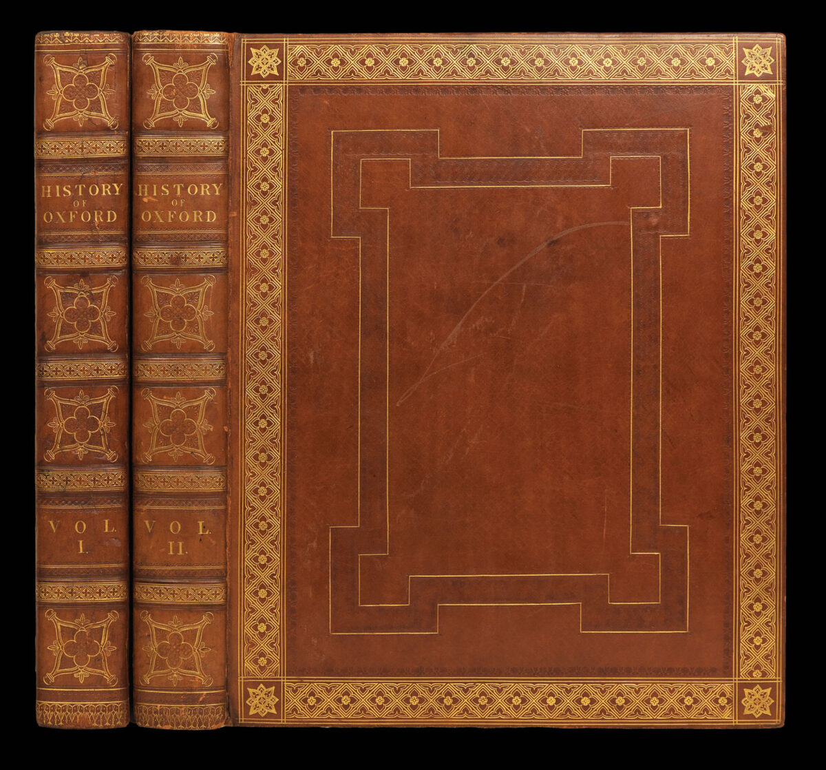 ACKERMANN, Rudolph A History of The University of Oxford, its colleges, halls, and public buildings. In two volumes.