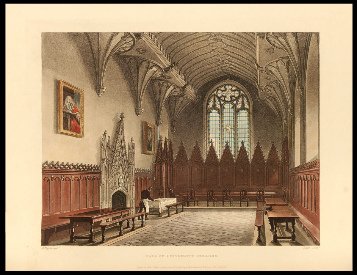 ACKERMANN, Rudolph A History of The University of Oxford, its colleges, halls, and public buildings. In two volumes.