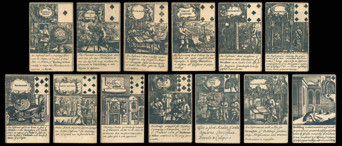 [TUTTELL, Thomas] Mathematical Cards.