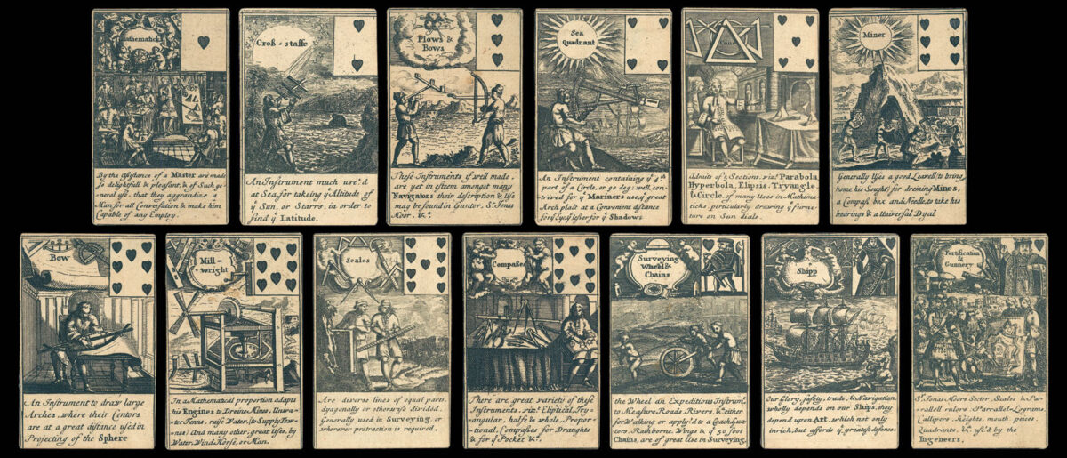 [TUTTELL, Thomas] Mathematical Cards.