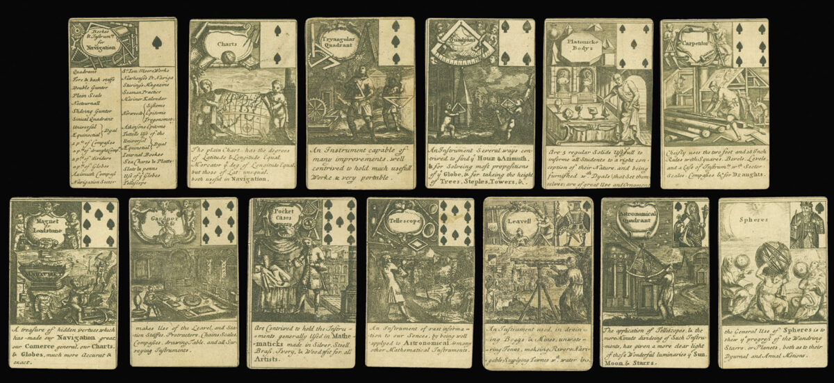 [TUTTELL, Thomas] Mathematical Cards.