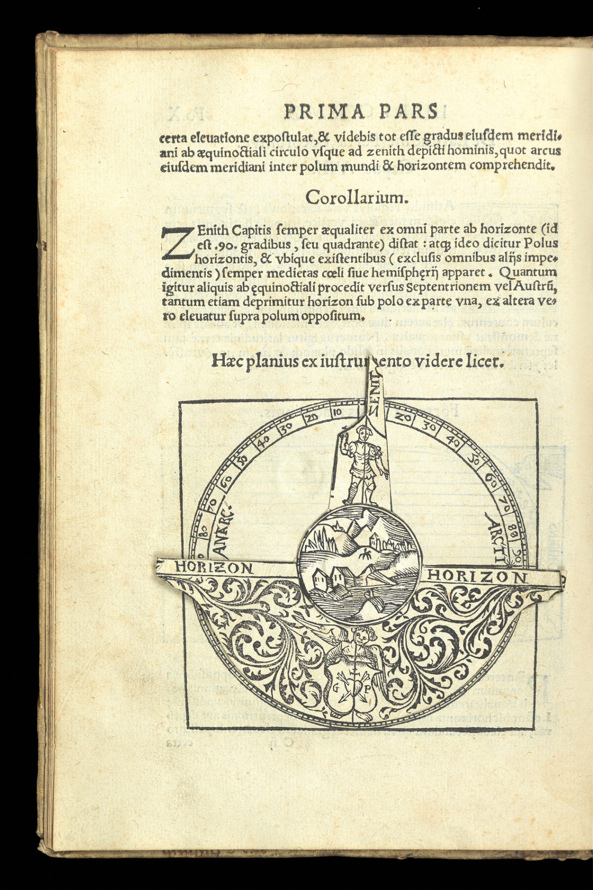 APIANUS, Petrus; Gemma Frisius Cosmographia,