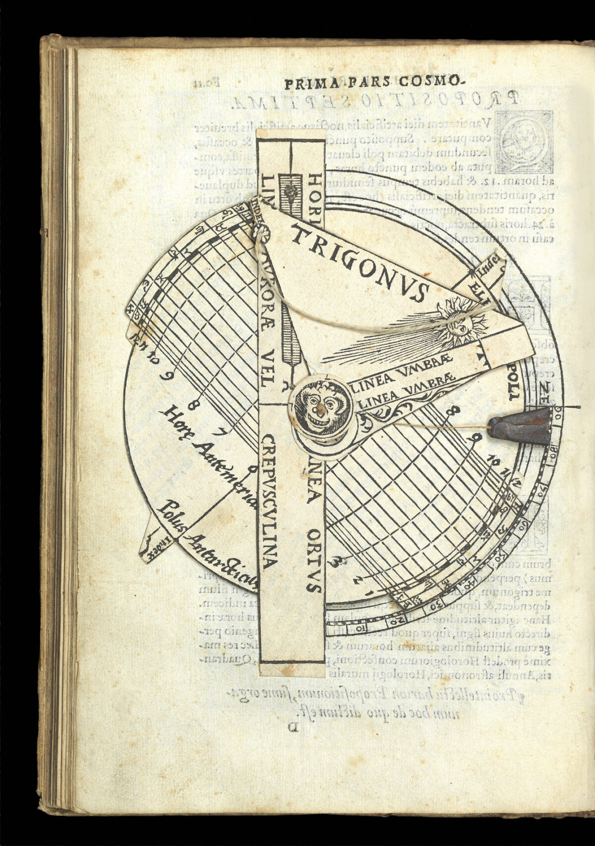 APIANUS, Petrus; Gemma Frisius Cosmographia,