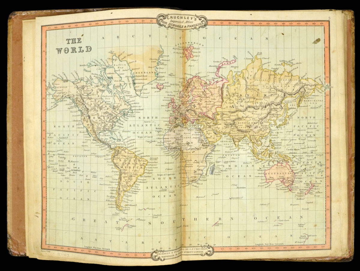 CRUCHLEY, George Frederick Cruchley's General Atlas