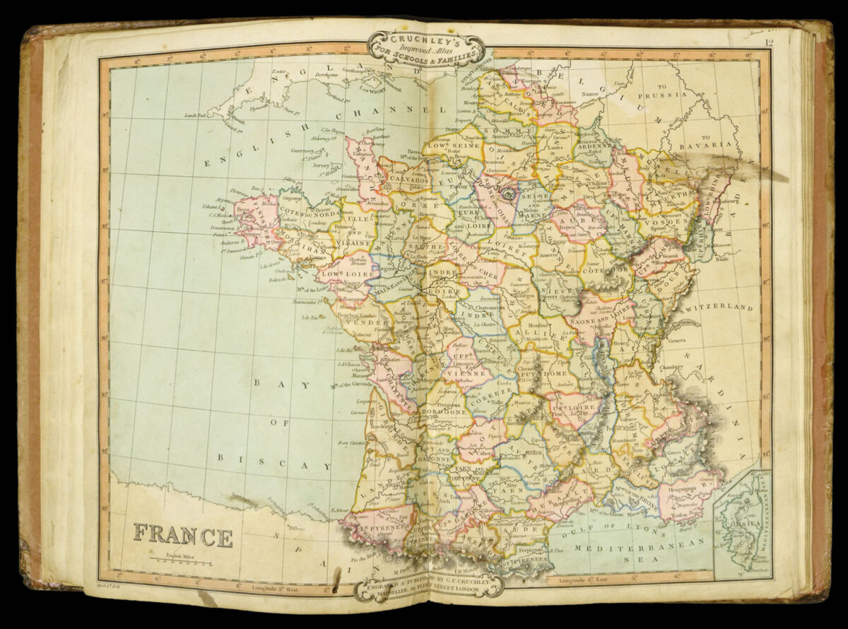 CRUCHLEY, George Frederick Cruchley's General Atlas