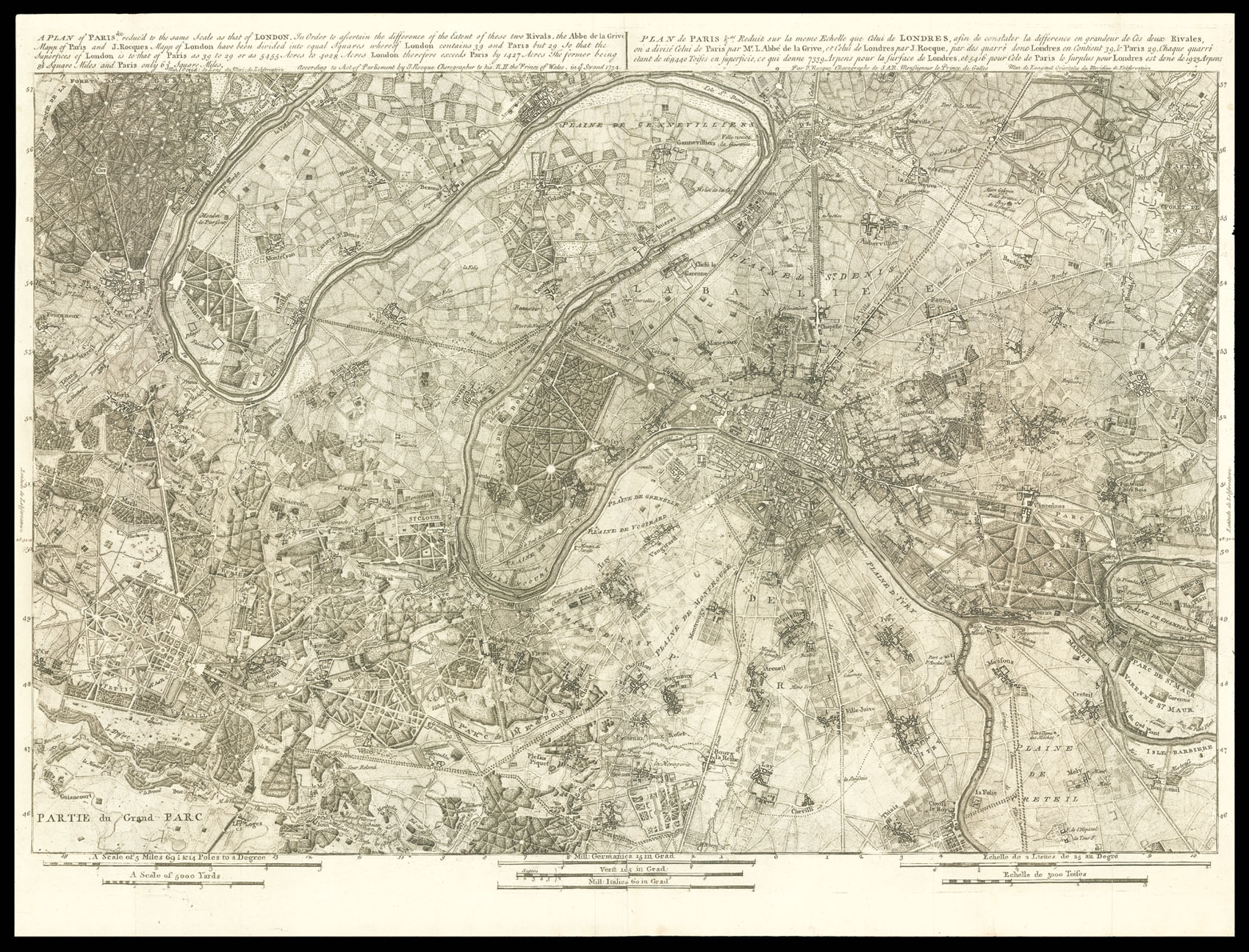 ROCQUE, John A Plan of Paris
