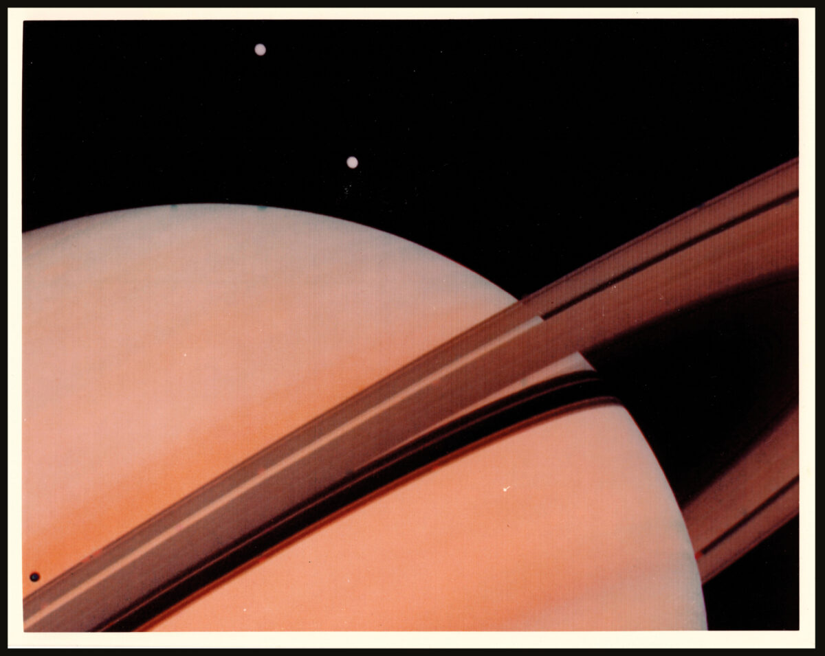 NASA [The rings of Saturn]