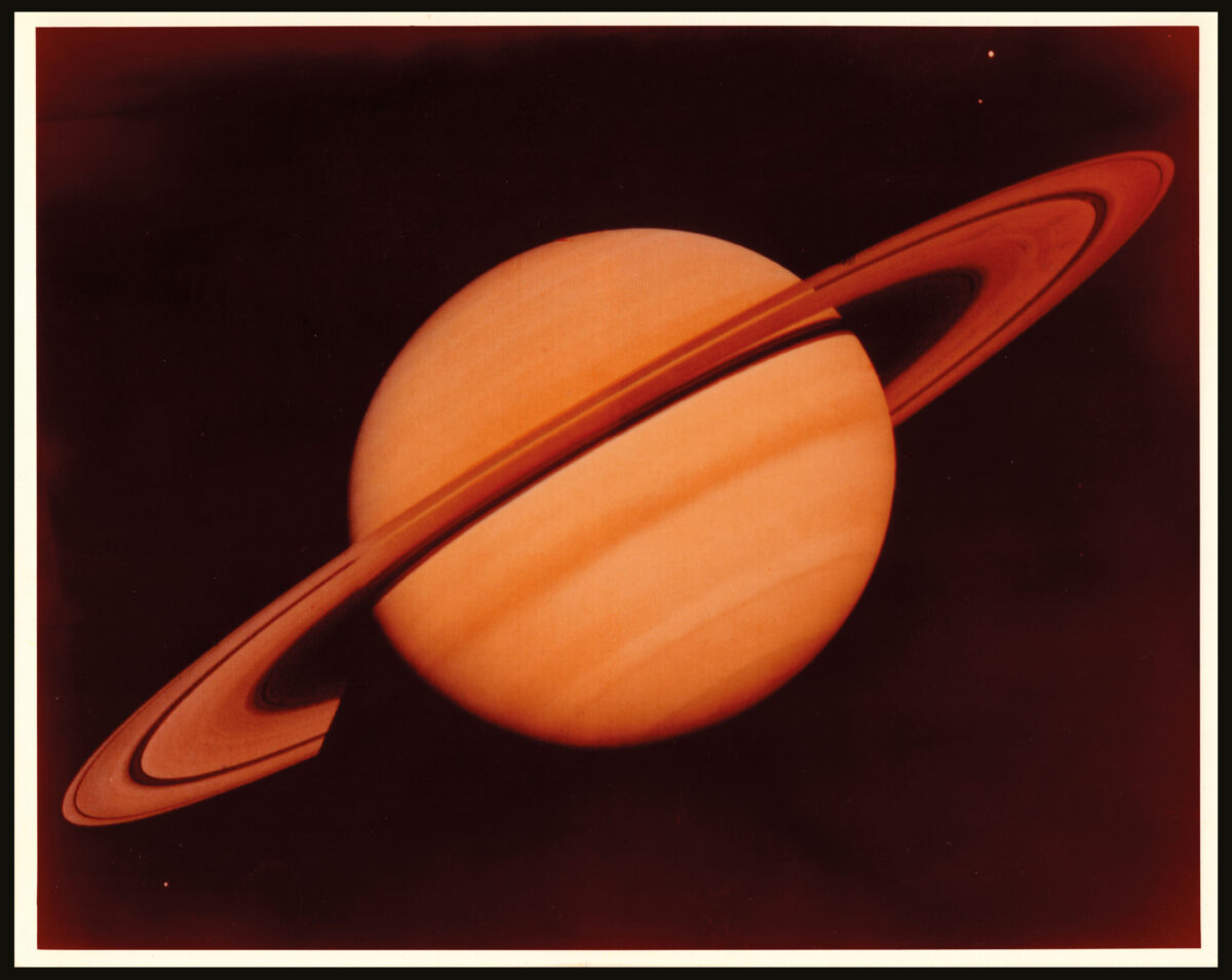 NASA [The rings of Saturn]
