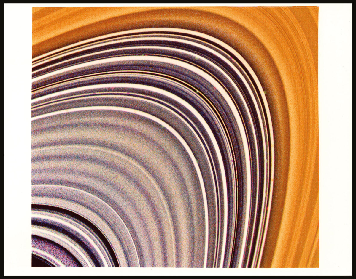 NASA [The rings of Saturn]