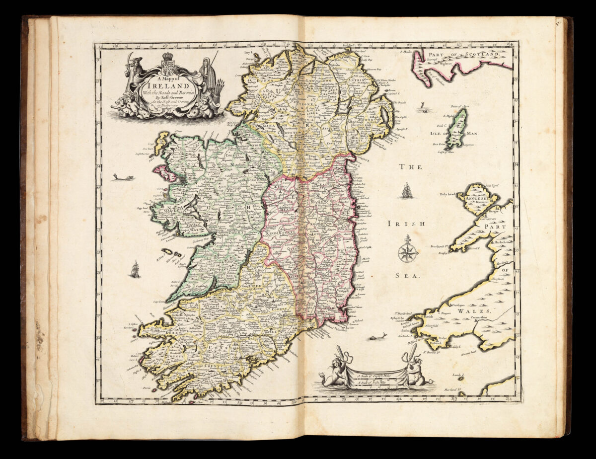 BERRY, William; GREENE, Robert; JANSSONIUS, Johannes; MORDEN, Robert; and SPEED, John [Composite Atlas of England and Wales]