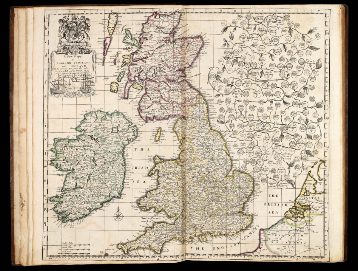 BERRY, William; GREENE, Robert; JANSSONIUS, Johannes; MORDEN, Robert; and SPEED, John [Composite Atlas of England and Wales]