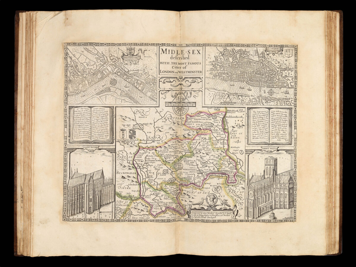 BERRY, William; GREENE, Robert; JANSSONIUS, Johannes; MORDEN, Robert; and SPEED, John [Composite Atlas of England and Wales]