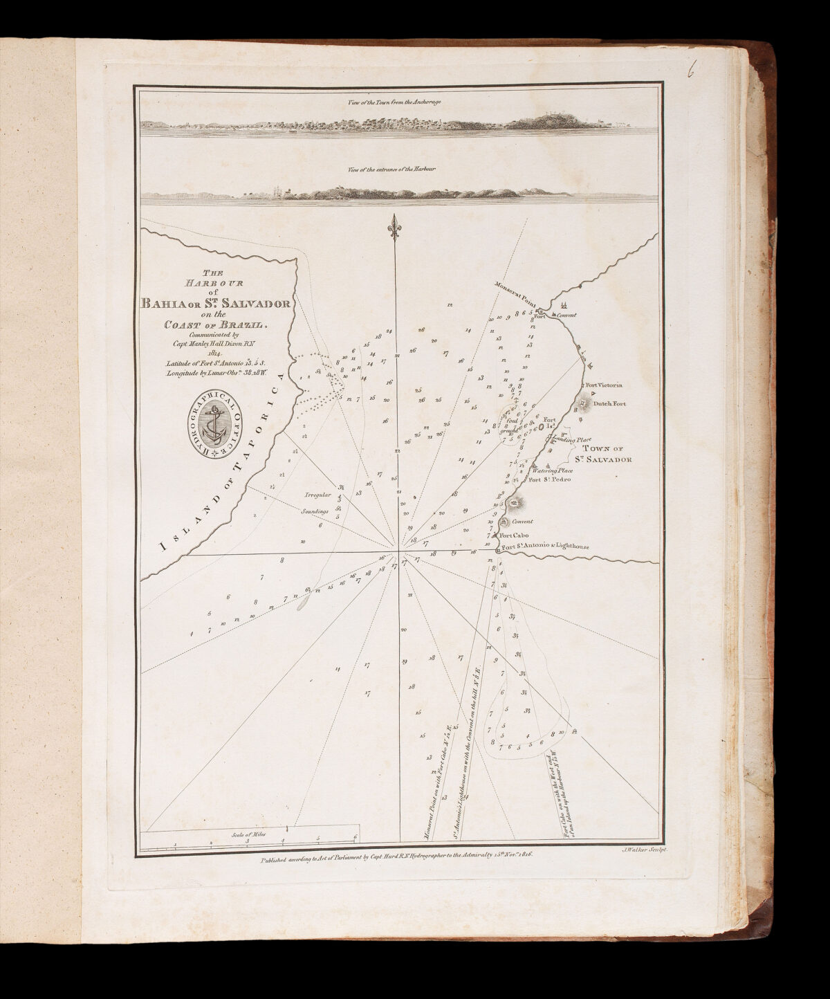 HURD, Thomas Hannaford Plans. Coast of South America, from the River of the Amazons to the Bay of Panama.