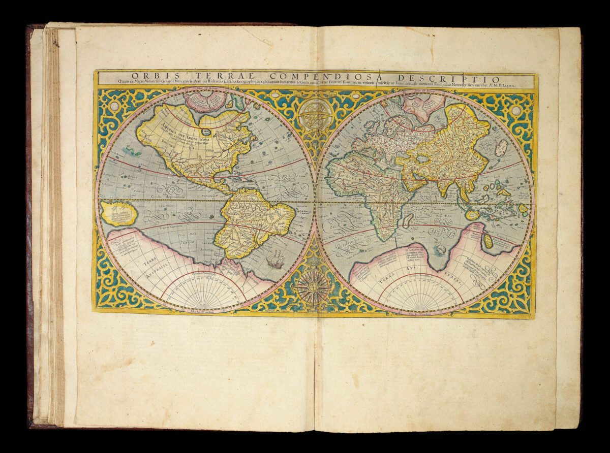 MERCATOR, Gerard Atlas Sive Cosmographicae Meditationes de Fabrica Mundi