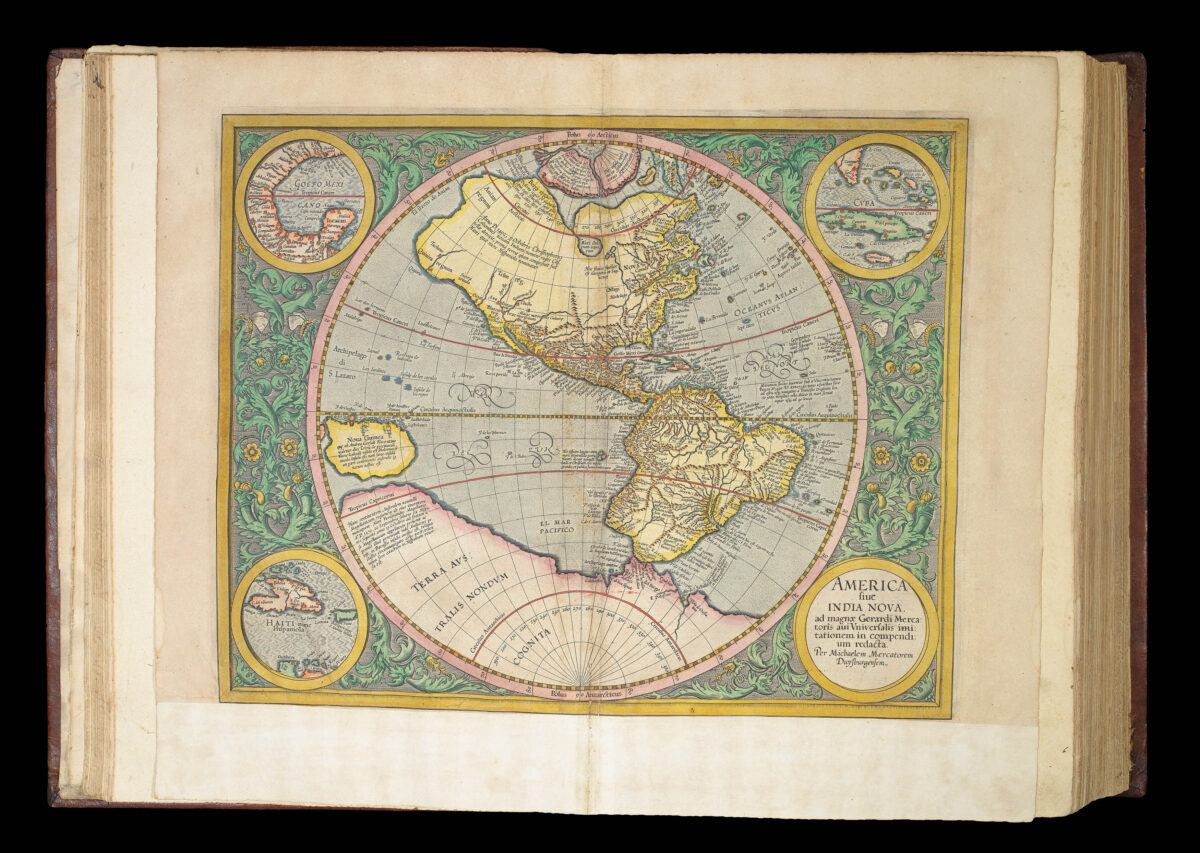 MERCATOR, Gerard Atlas Sive Cosmographicae Meditationes de Fabrica Mundi