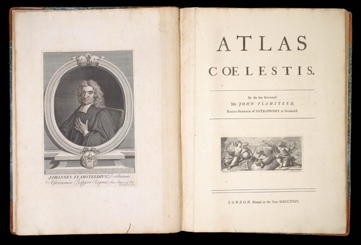 FLAMSTEED, John; and Margaret FLAMSTEED Atlas Coelestis.