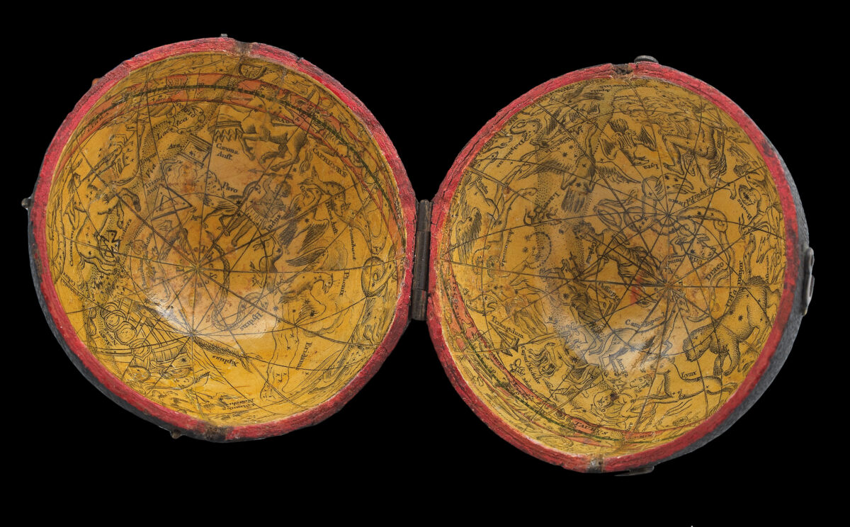 LANE, [Thomas after ADAMS, Dudley and FERGUSON, James] Lane's Improved Pocket Globe [and Lane's Celestial Globe].