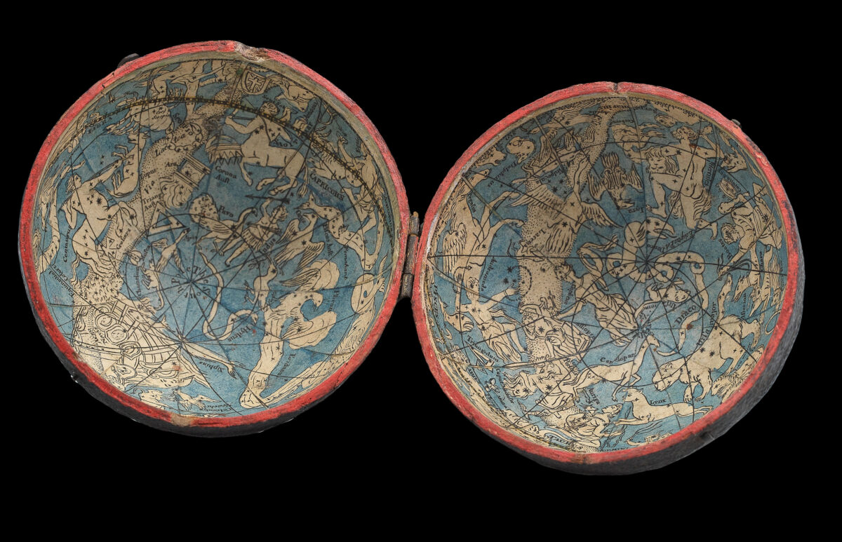 LANE, [Thomas after ADAMS, Dudley and FERGUSON, James] Lane's Improved Pocket Globe [and Lane's Celestial Globe].