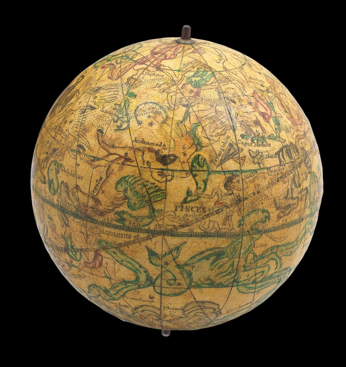 LANE, [Thomas after ADAMS, Dudley and FERGUSON, James] Lane's Improved Pocket Globe [and Lane's Celestial Globe].