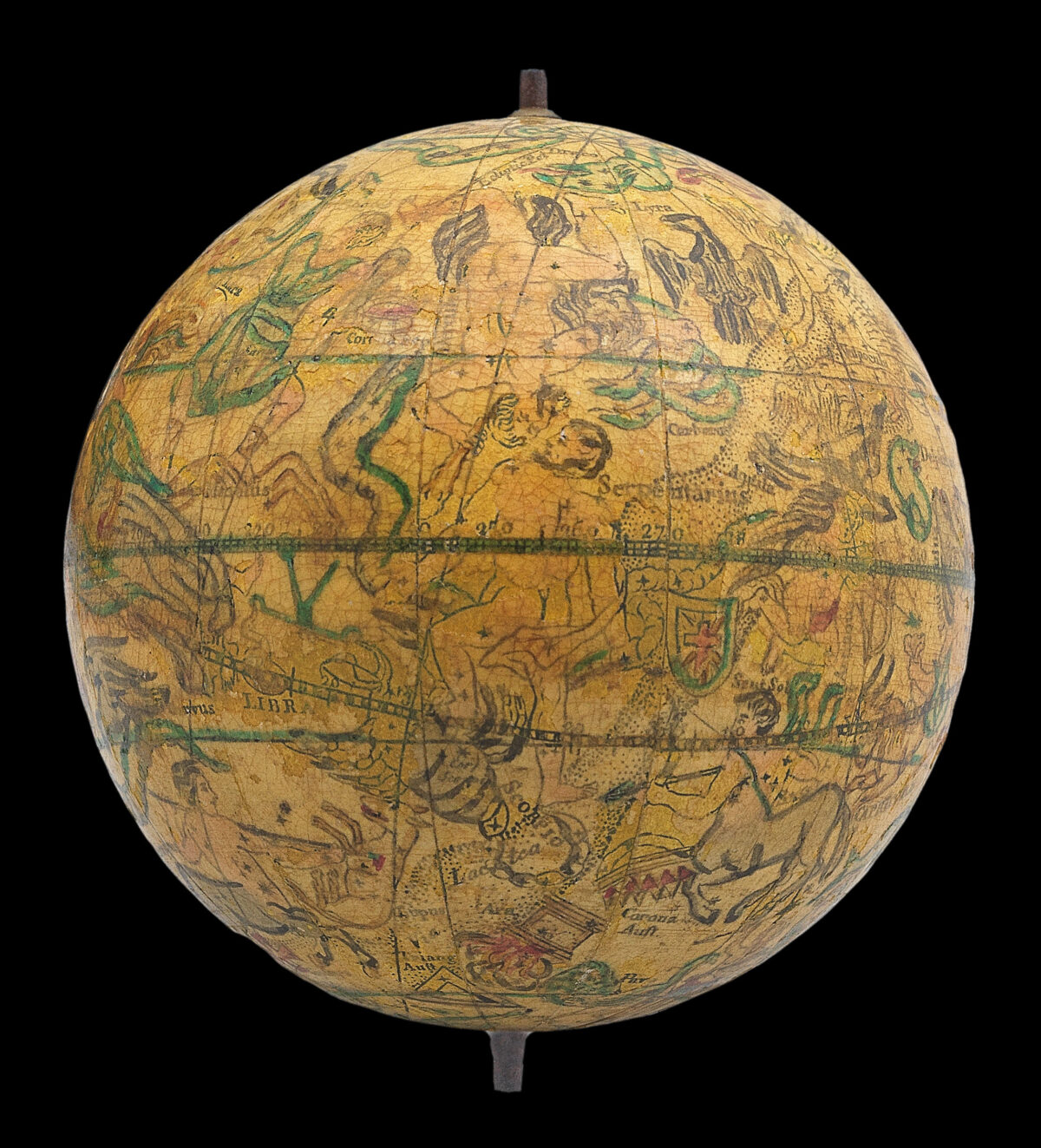 LANE, [Thomas after ADAMS, Dudley and FERGUSON, James] Lane's Improved Pocket Globe [and Lane's Celestial Globe].