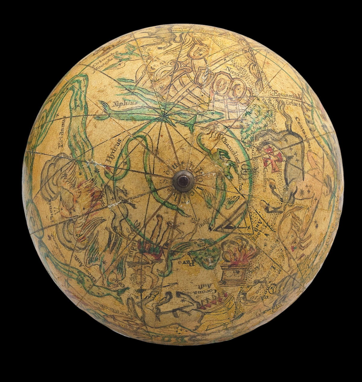 LANE, [Thomas after ADAMS, Dudley and FERGUSON, James] Lane's Improved Pocket Globe [and Lane's Celestial Globe].