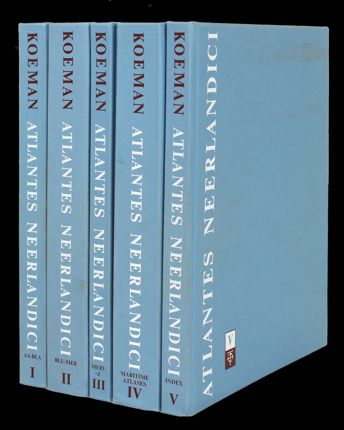 KOEMAN, Dr. Ir. C. Atlantes Neerlandici, Vols I-V