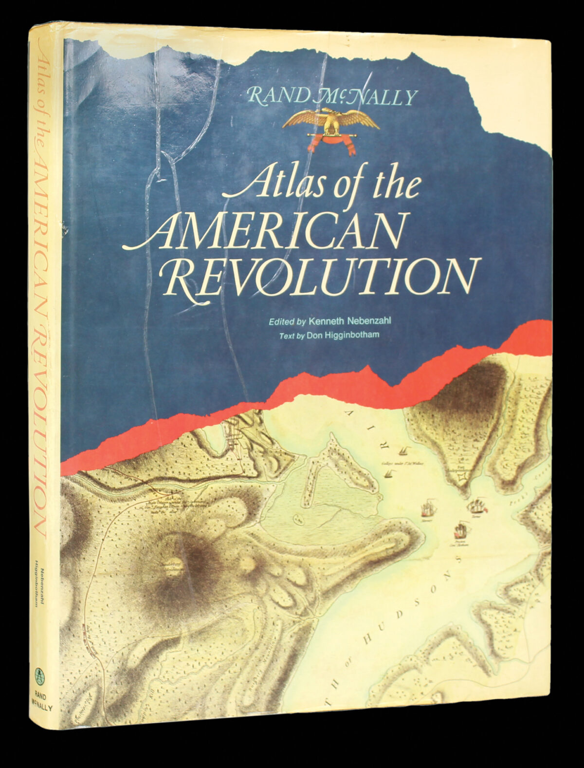 NEBENZAHL, Kenneth and Don HIGGINBOTHAM Atlas of the American Revolution