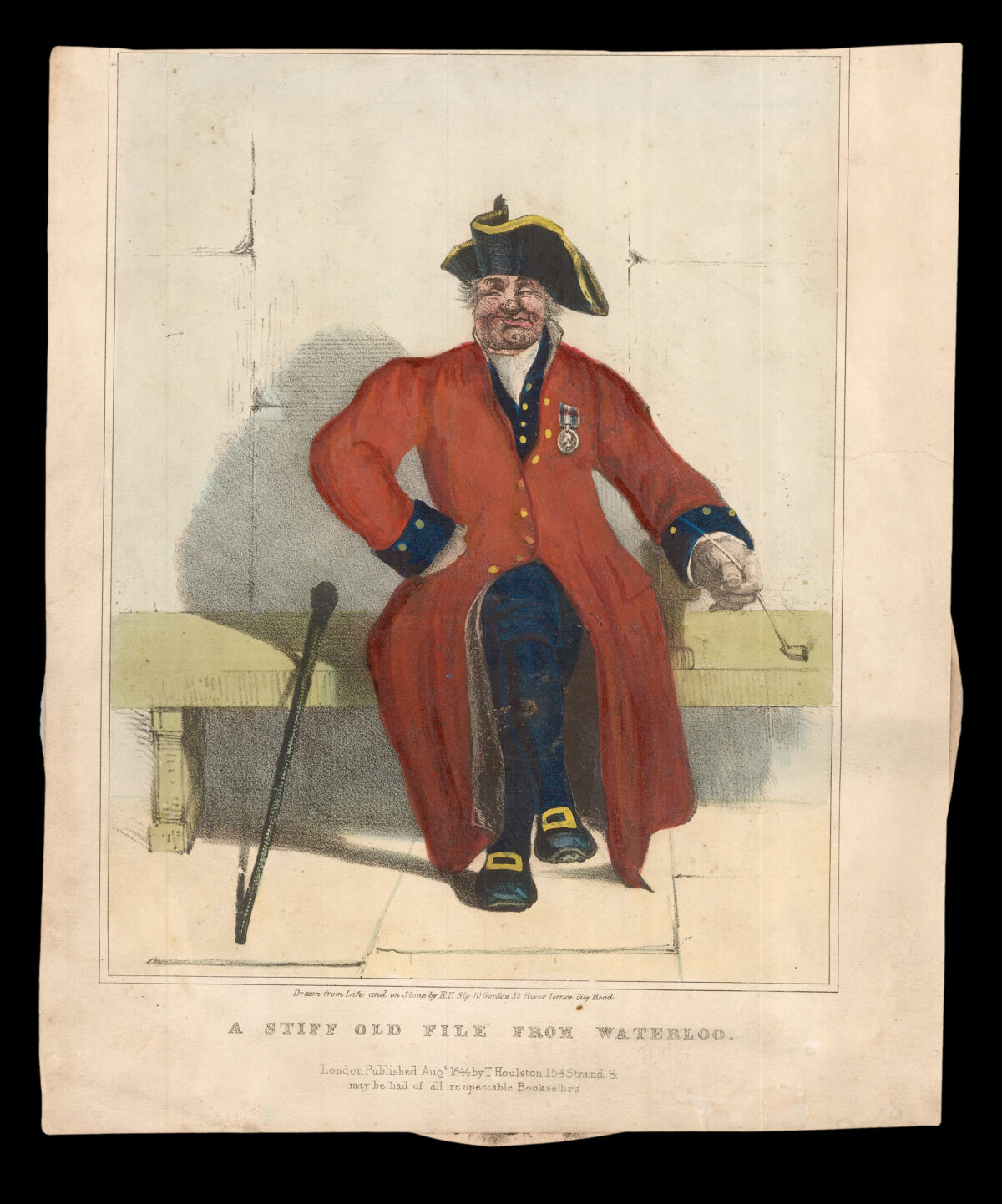 SLY, R. E[van] A Stiff old File from Waterloo.