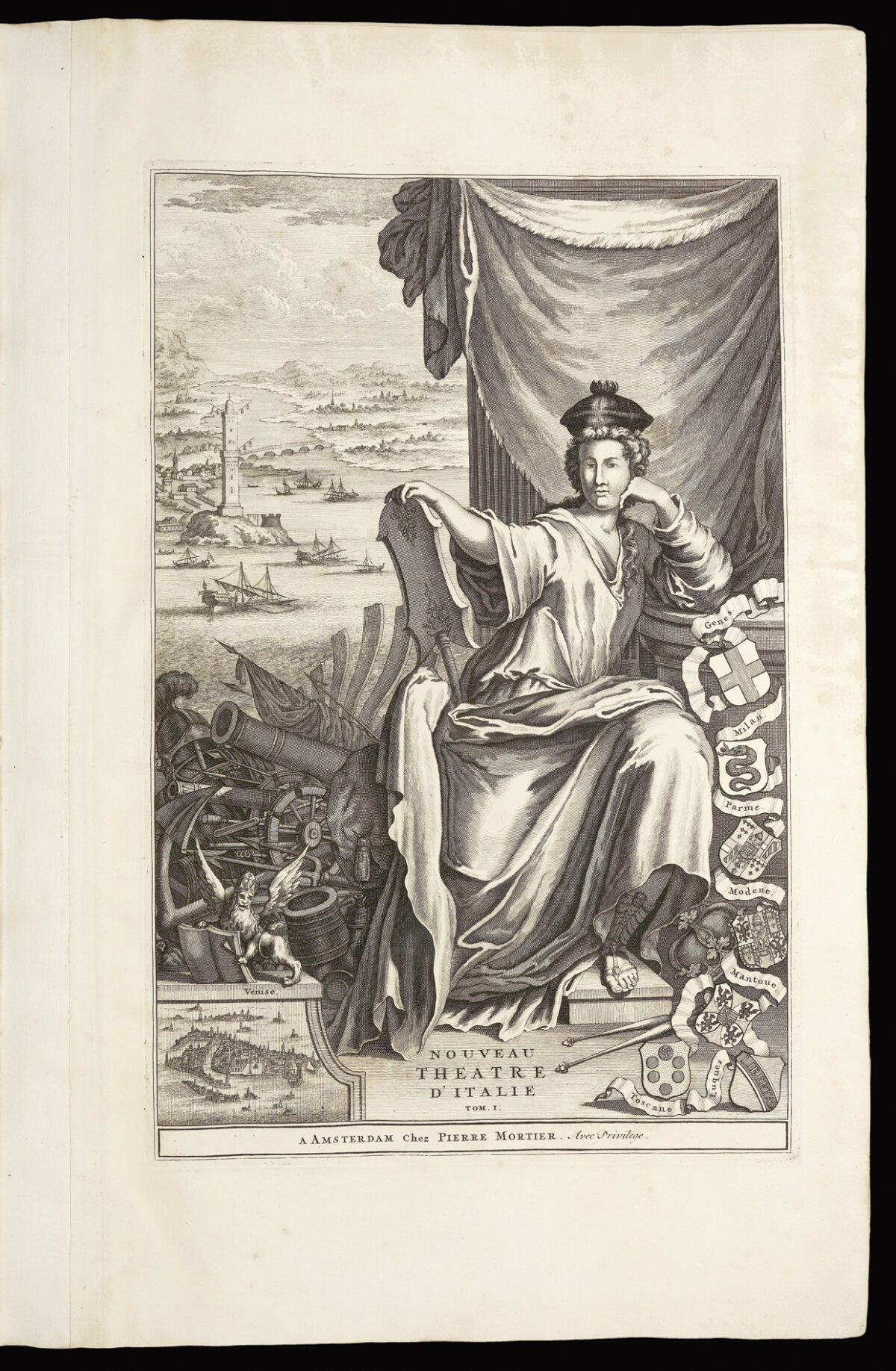 BLAEU, Johannes Nouveau theatre d'Italie.