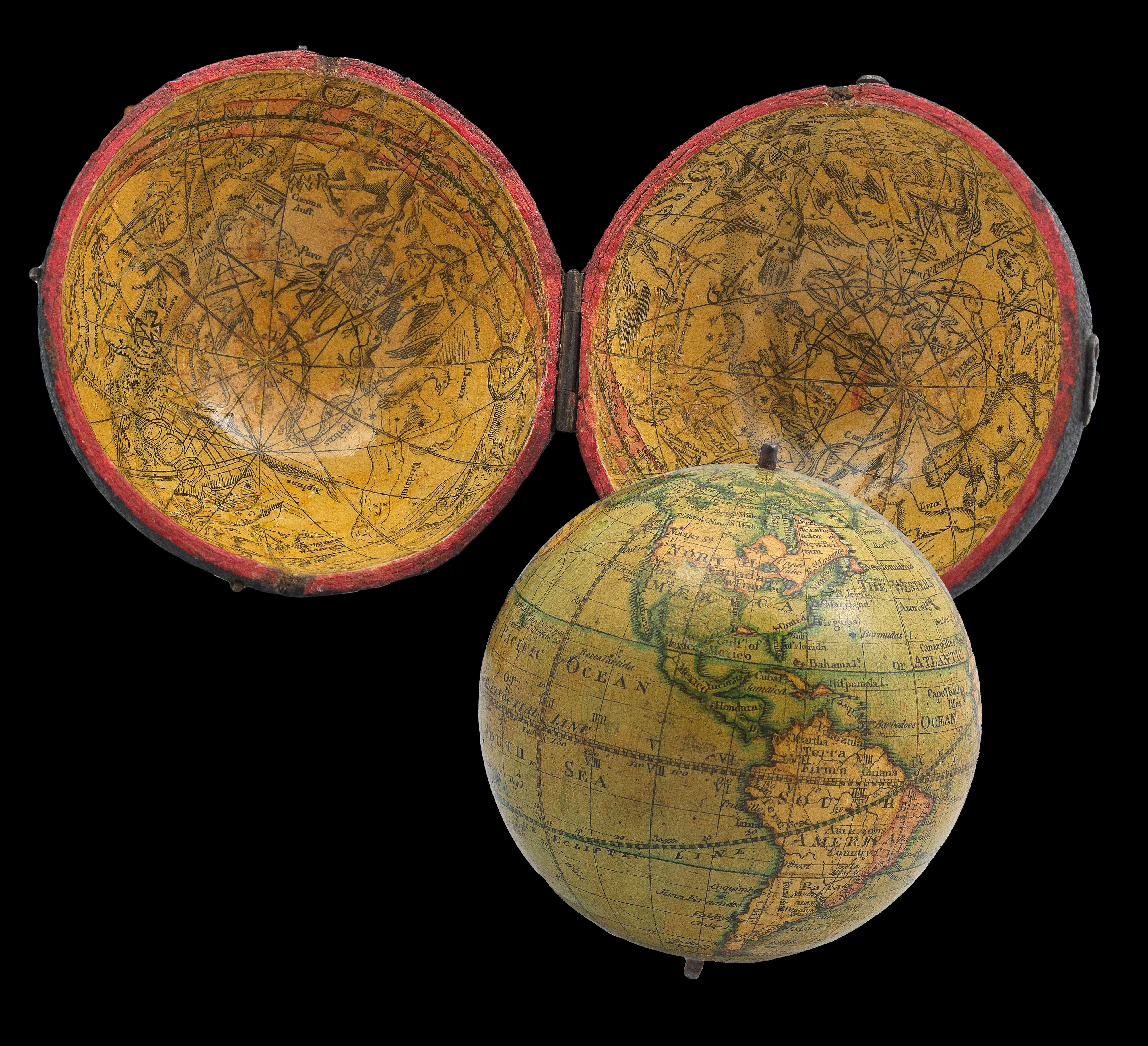 LANE, [Thomas after ADAMS, Dudley; and FERGUSON, James] Lane's Improved Globe