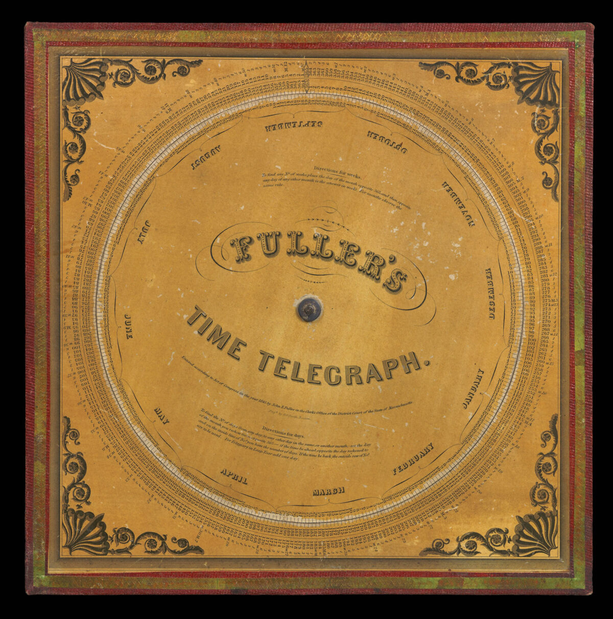 FULLER, John Emory. Fuller's computing telegraph [cover title].