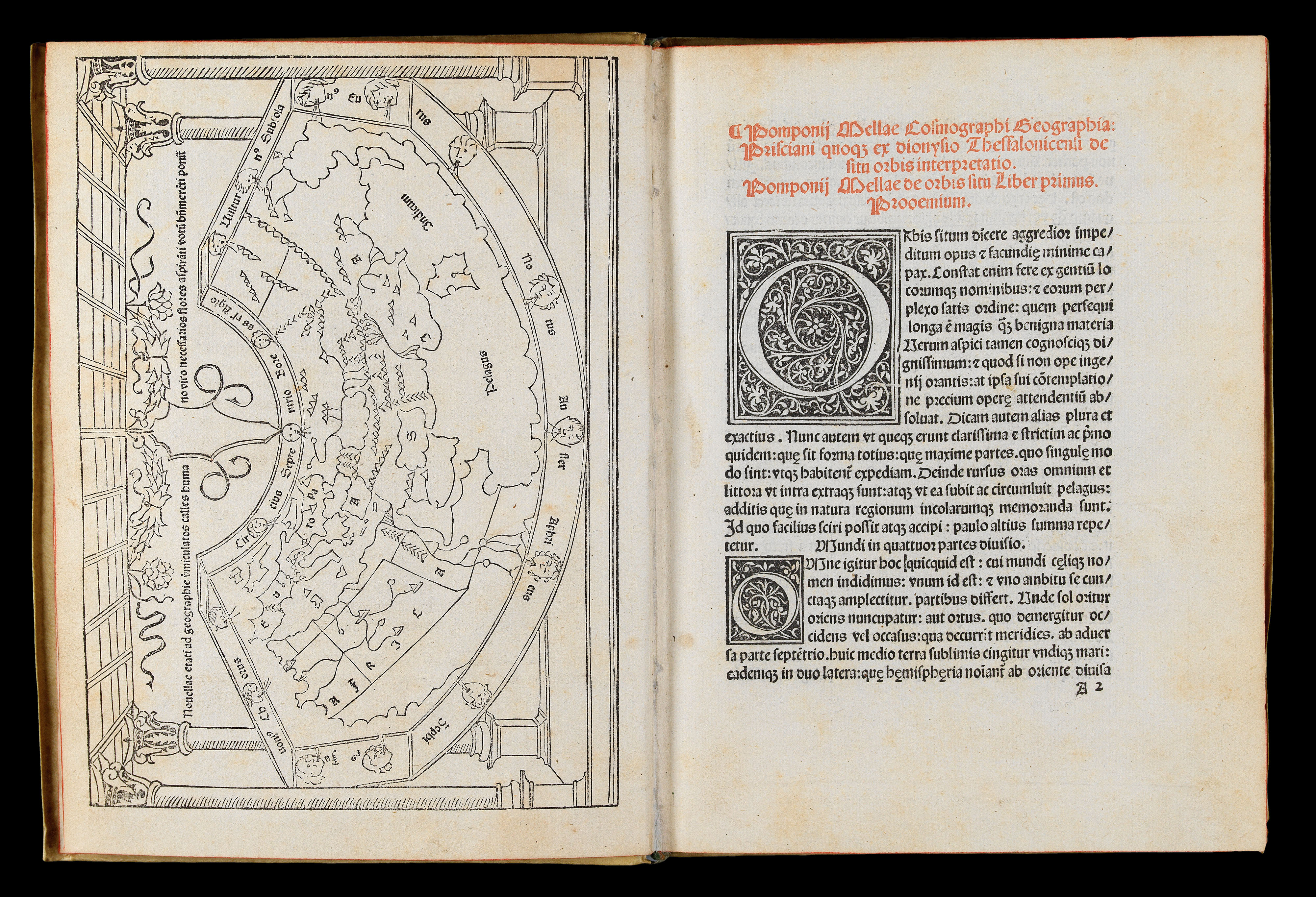 MELA, Pomponius. Pomponij Mellæ Cosmographi Geographi
