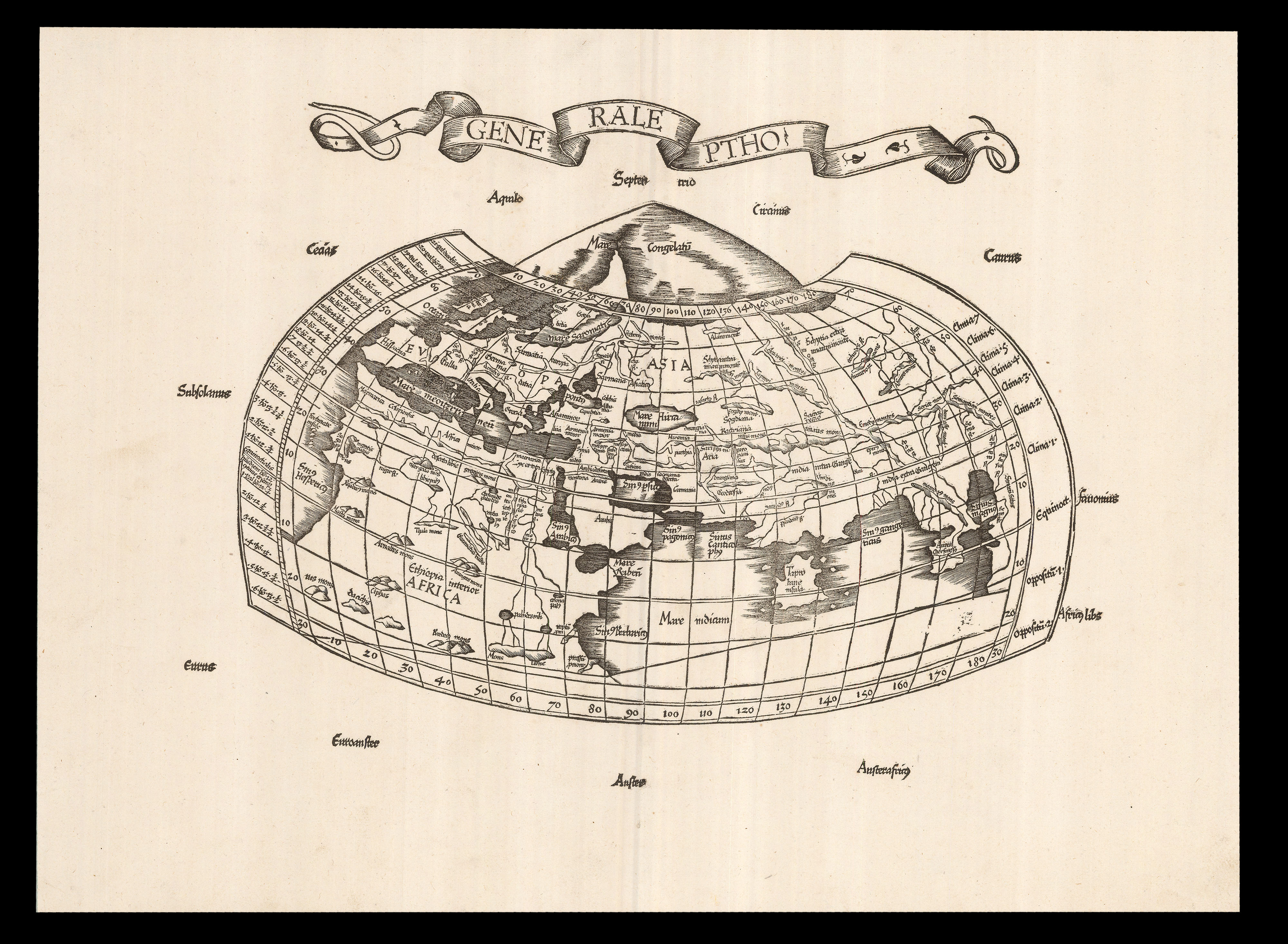 PTOLEMAEUS, Claudius; Laurent FRIES Generale Ptho.