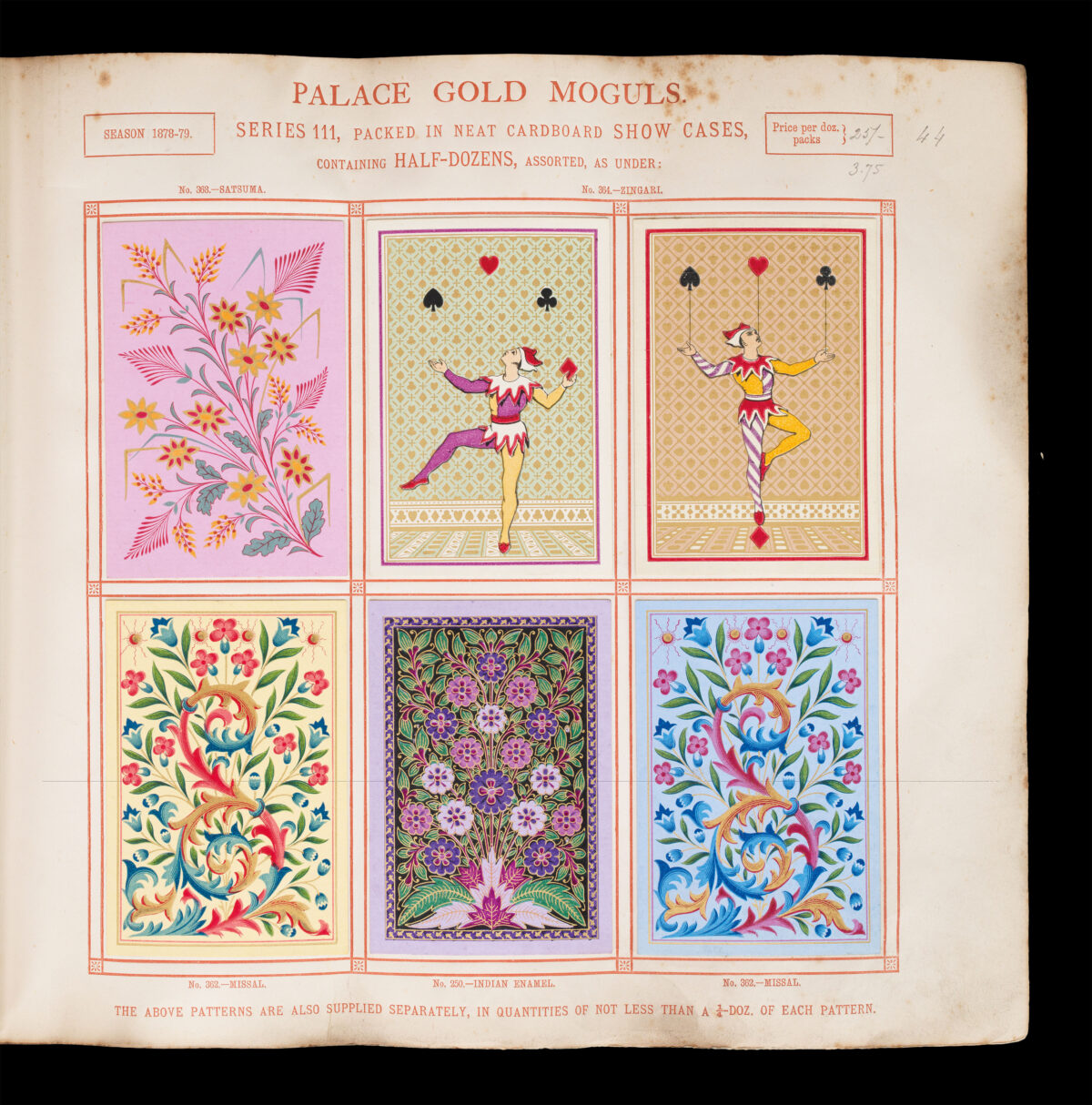 DE LA RUE & CO. De La Rue & Co.'s Playing Cards.