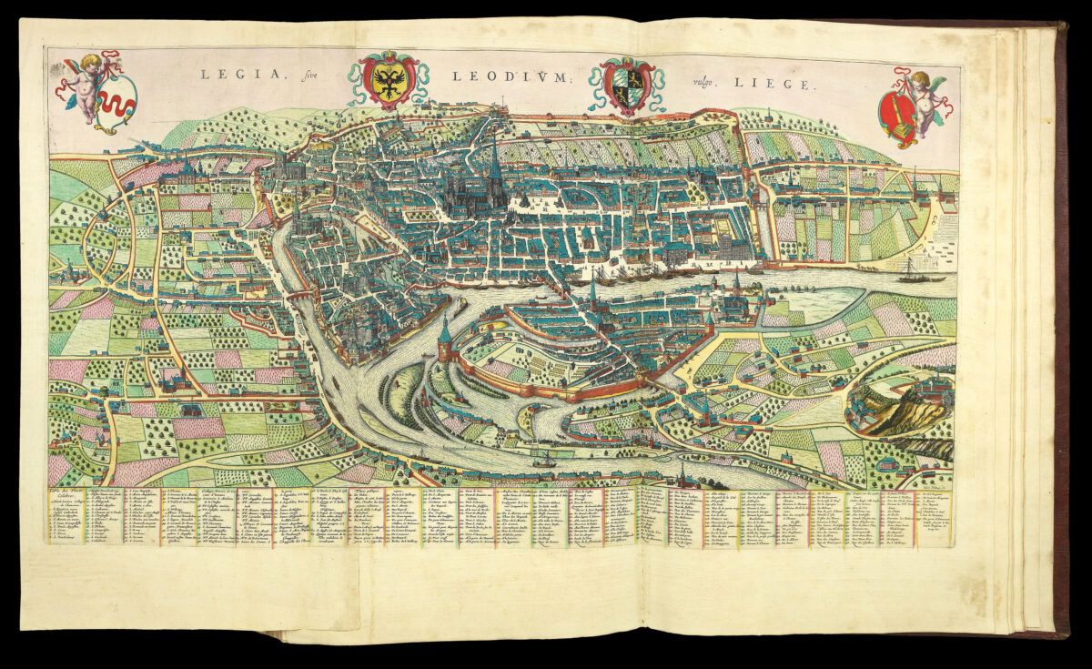 BLAEU, Willem and Johannes BLAEU. Nouvum ac magnum theatrum urbium Belgicae