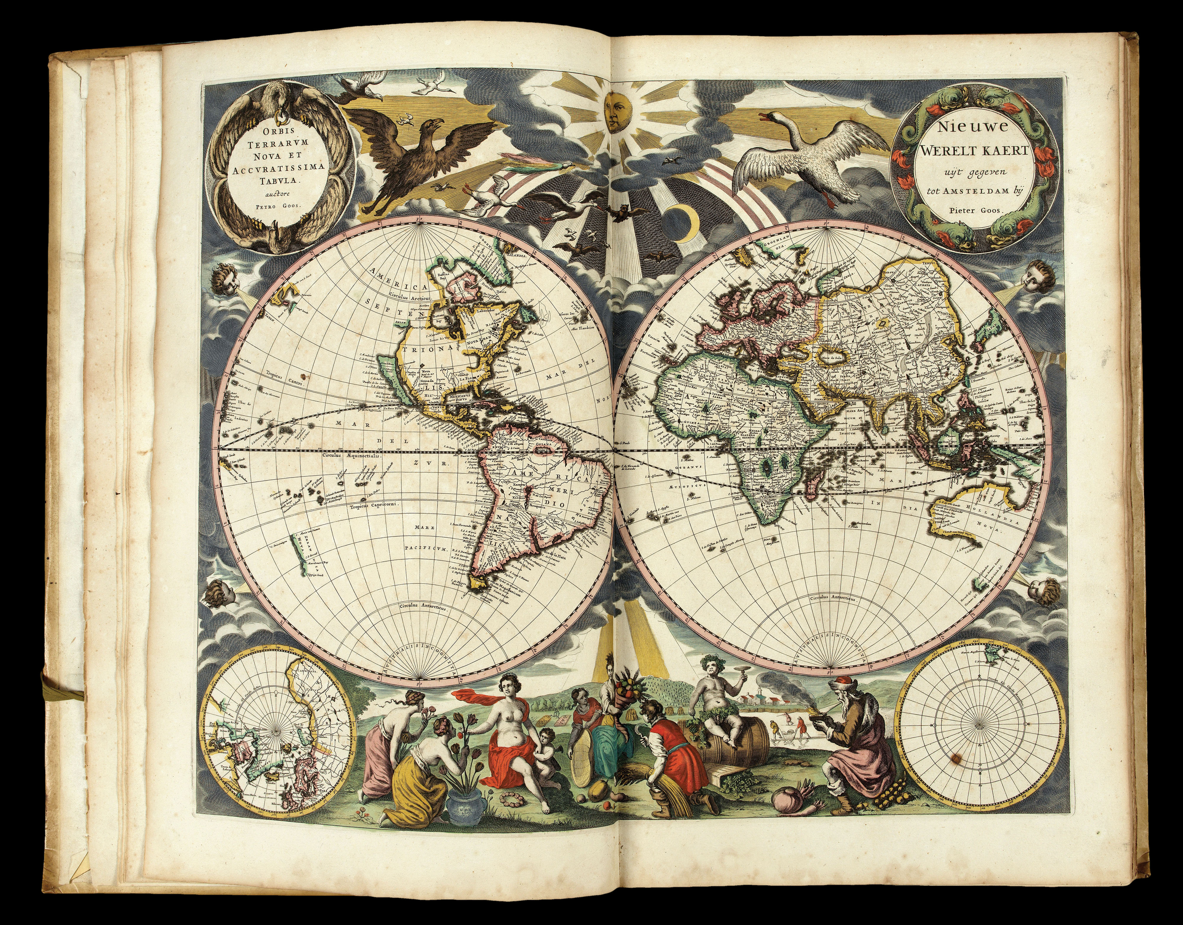 GOOS, Pieter L'Atlas de la Mer ou Monde aquaticque.