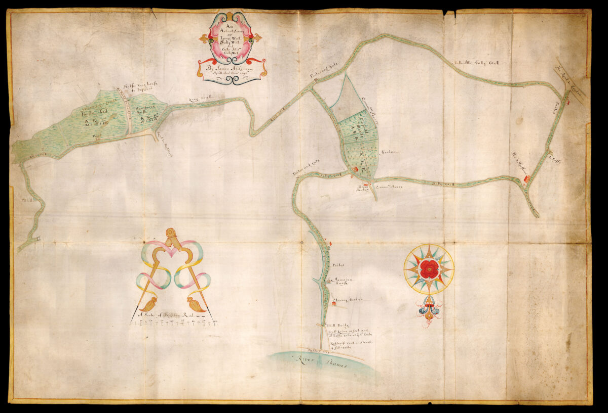 ATKINSON, James An Actuall Survey of Long Wall Sally Wall and Gallo Alis Gally Wall.
