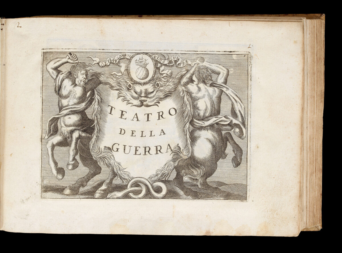 CORONELLI, Vincenzo Teatro della Guerra.