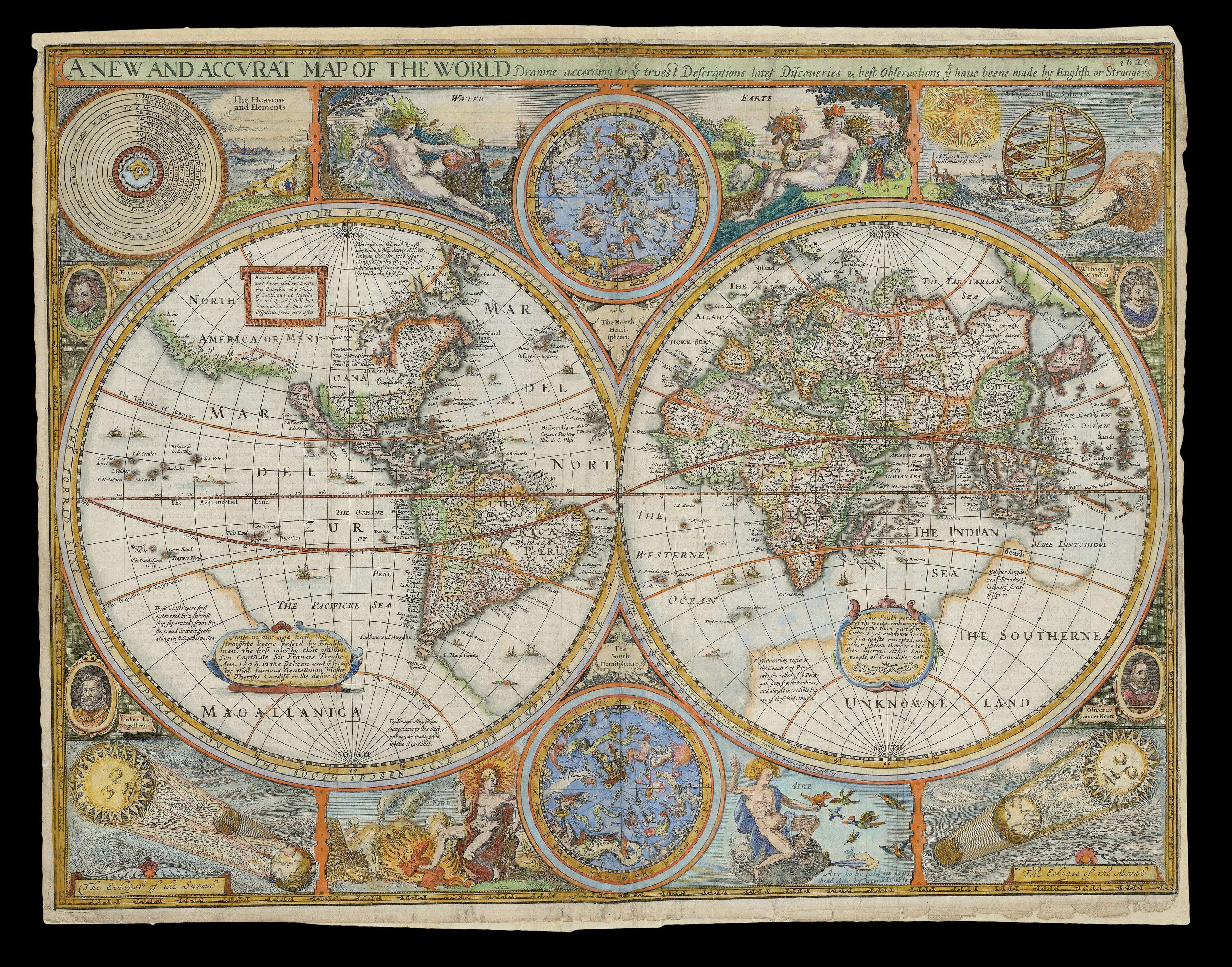 SPEED, John A New and Accurat Map of the World