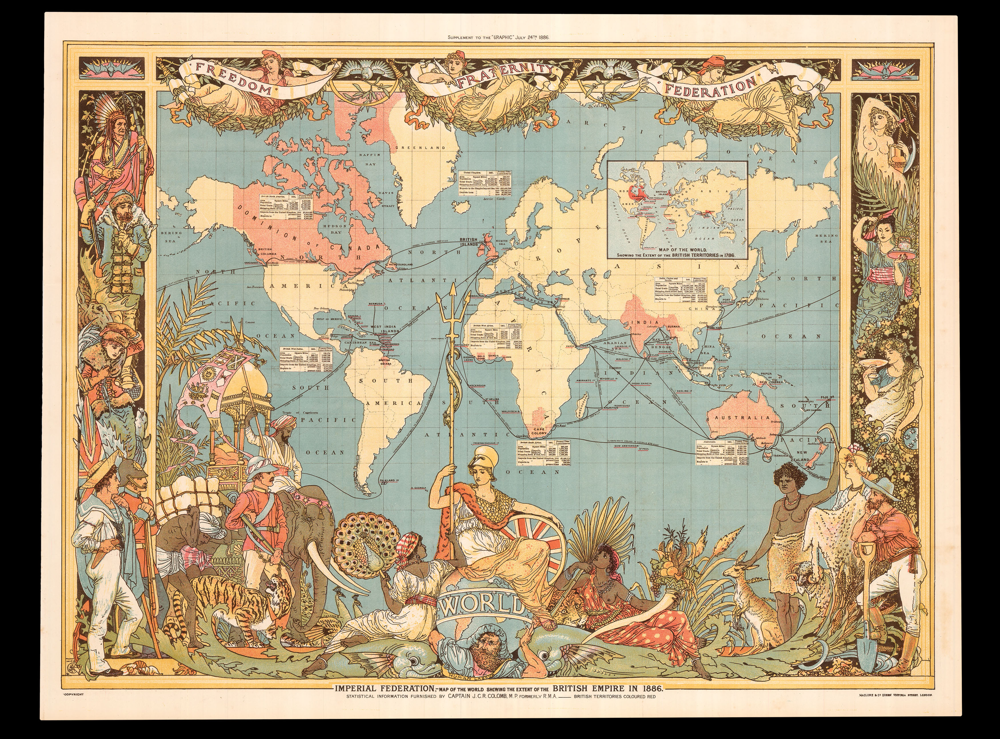 [CRANE, Walter] World. Imperial Federation