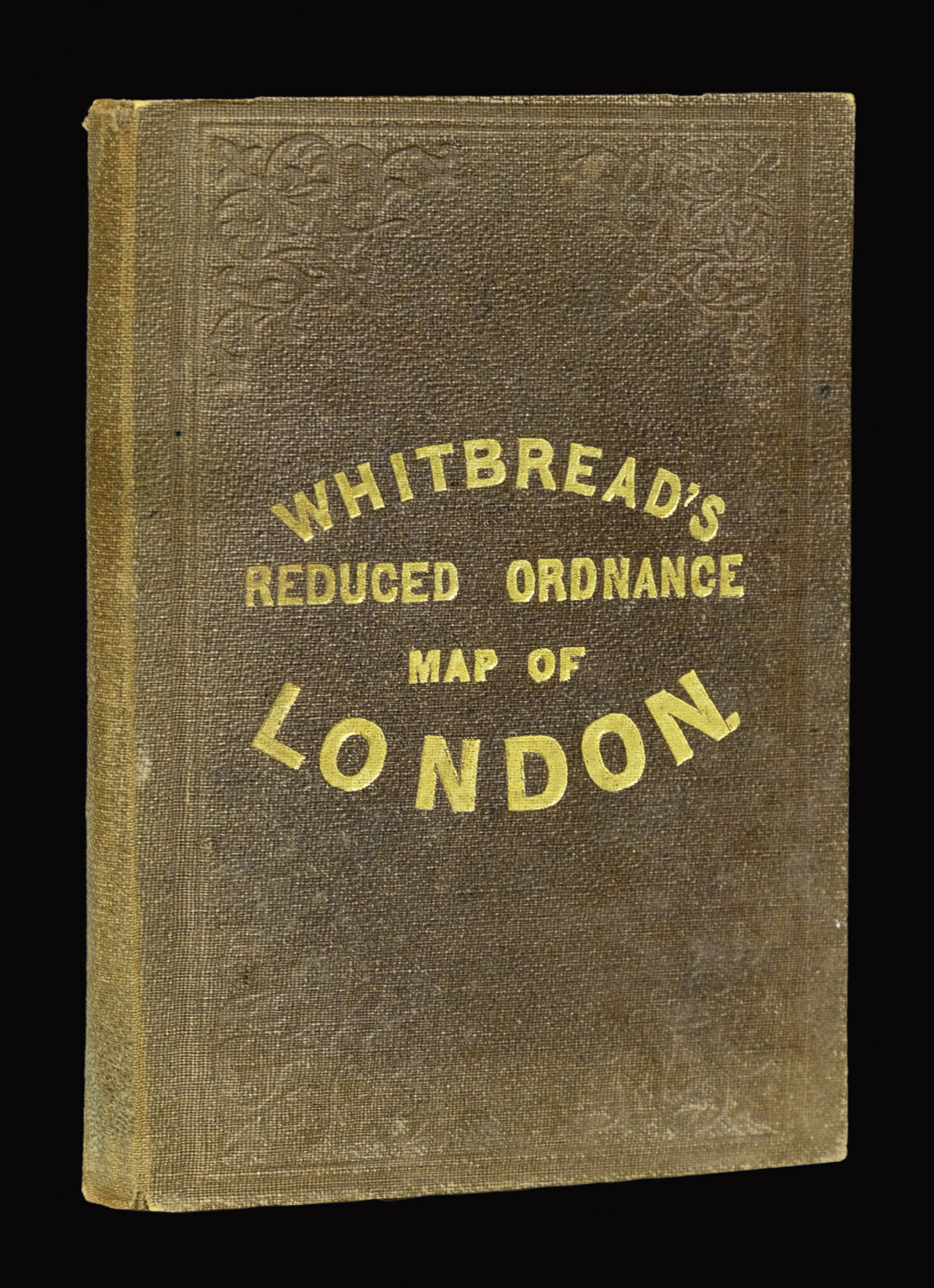 WHITBREAD, Josiah Reduced Ordnance Map of London.
