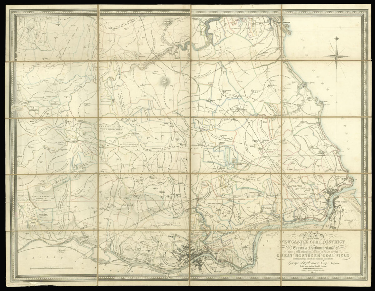 BELL, [John Thomas William] [Series of Plans of the Great Northern Coal Field].