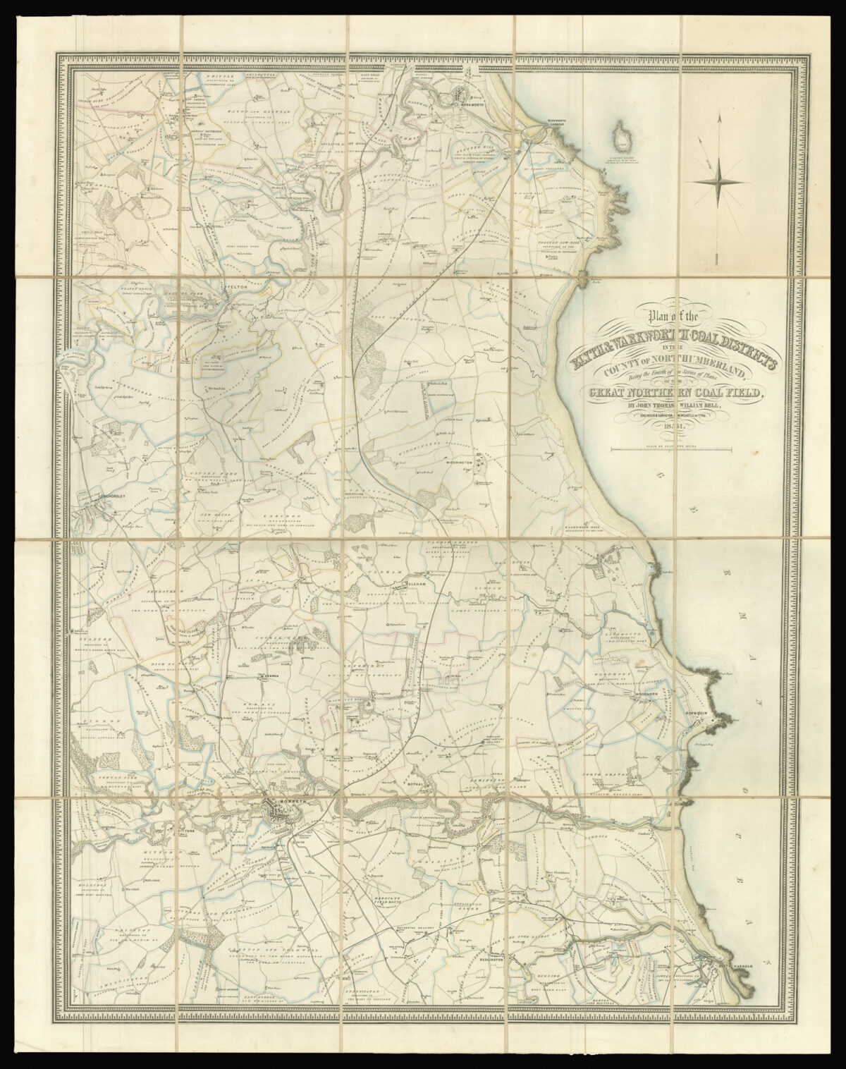 BELL, [John Thomas William] [Series of Plans of the Great Northern Coal Field].