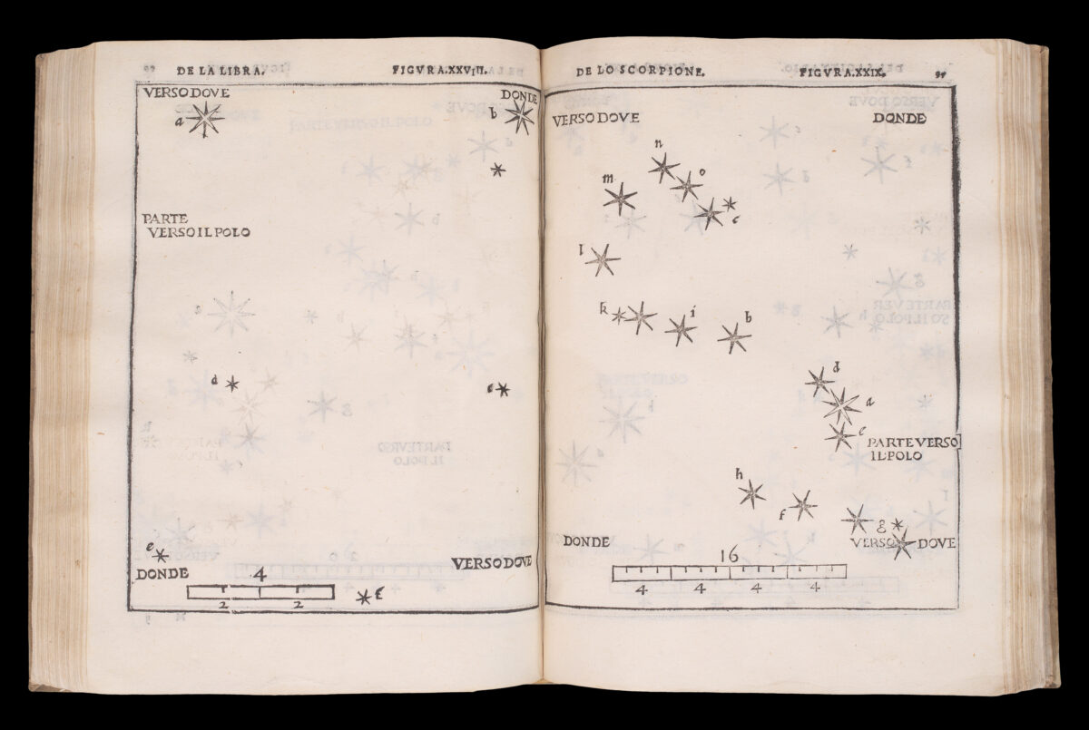 PICCOLOMINI, Alessandro De la Sfera del Mondo. [and] De Le Stelle Fisse.