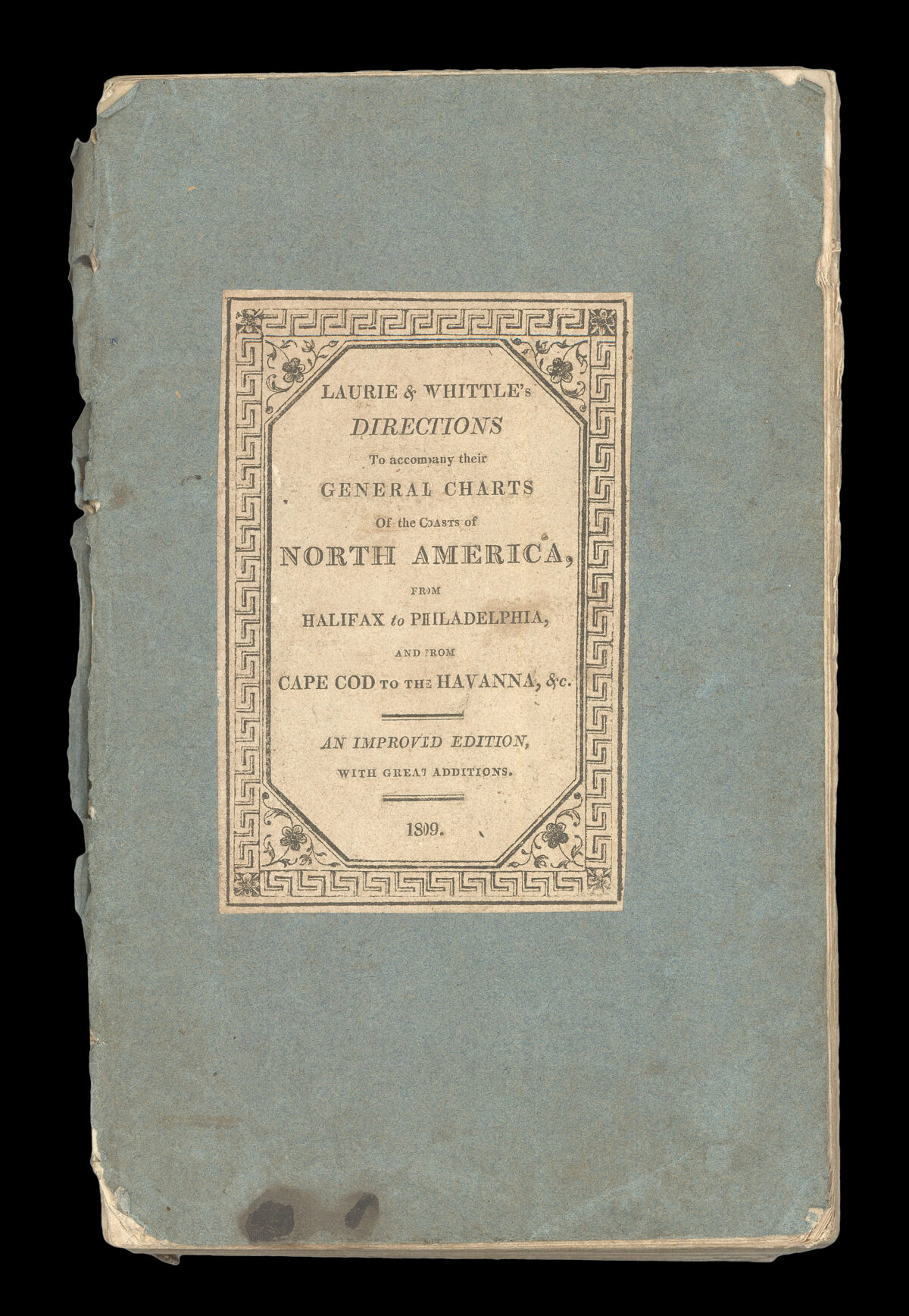 WALKER, George Laurie and Whittle's New Sailing Directions from the Coasts and Harbours of North America...