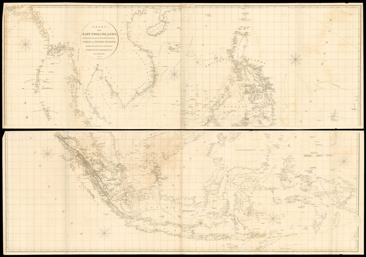 ARROWSMITH, Aaron Chart of the East India Islands.
