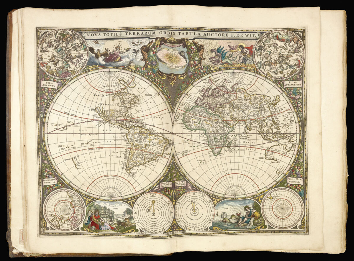 DONCKER, Hendrik De Zee-Atlas Ofte Water-Waereld