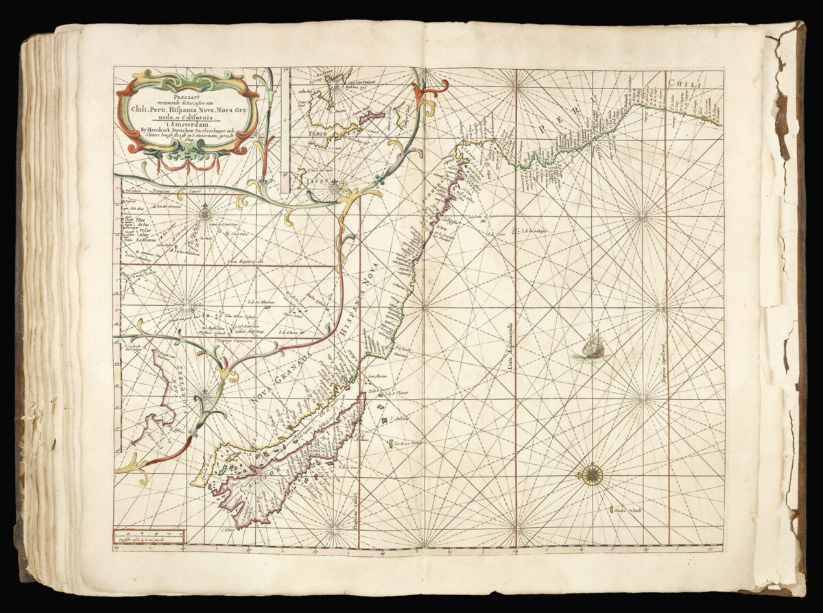 DONCKER, Hendrik De Zee-Atlas Ofte Water-Waereld