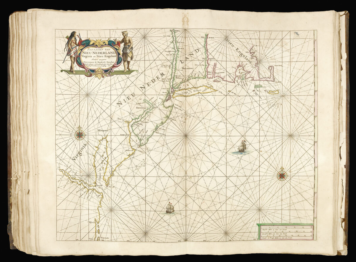 DONCKER, Hendrik De Zee-Atlas Ofte Water-Waereld