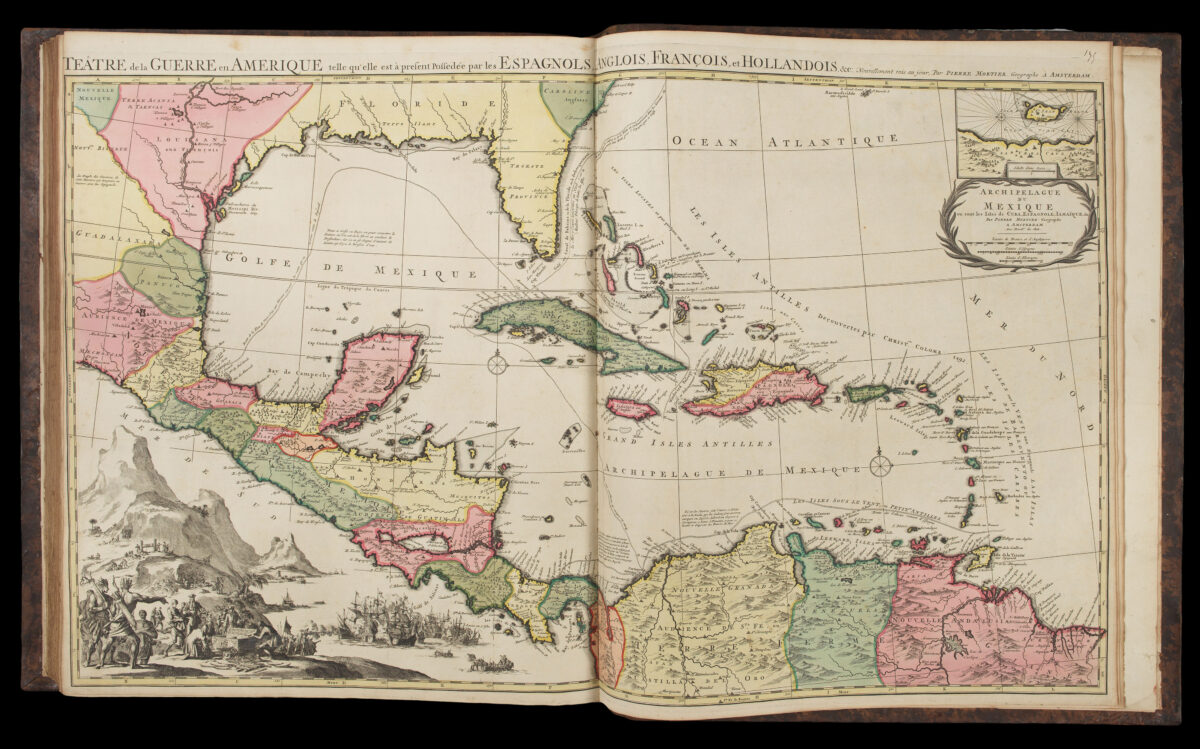 JAILLOT, Alexis Hubert, [and] Nicolas SANSON Atlas Nouveau, contenant toutes les parties du monde.
